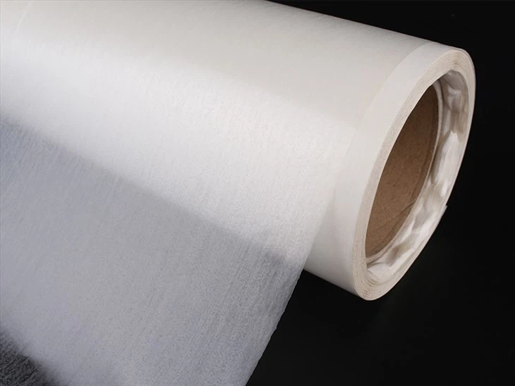 Double Sided hot melt adhesive film for Clothing labels